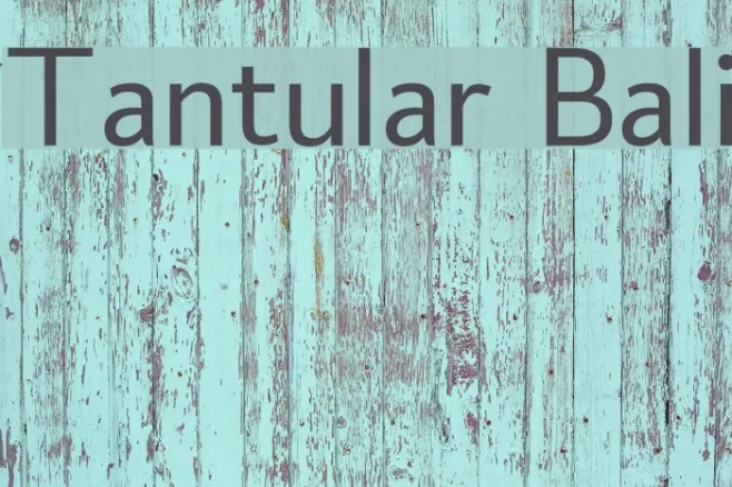 Tantular Bali Example 2