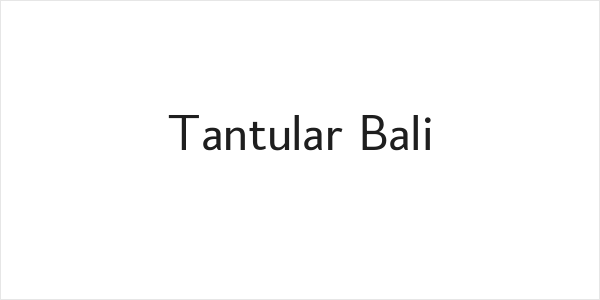 Tantular Bali Logo