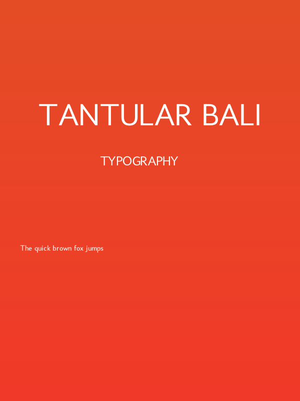 Tantular Bali Poster