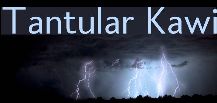 Tantular Kawi Font examples