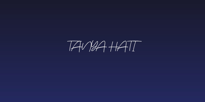 Tanya Hati Social Header