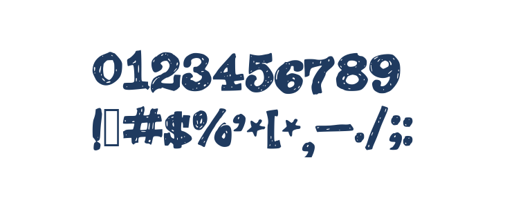 TanyasMarkerFont1 Other Characters