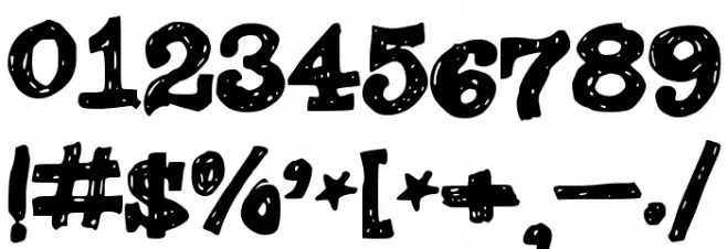 TanyasMarkerFont1 Font OTHER CHARS