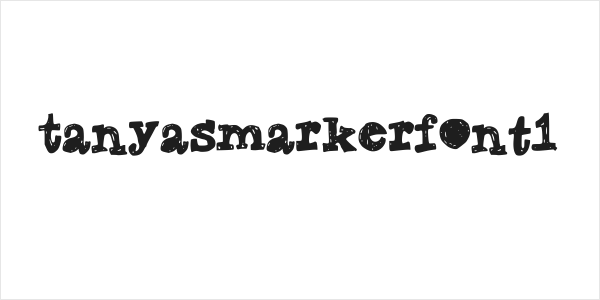 TanyasMarkerFont1 Logo