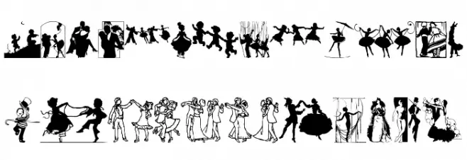 Tanzbar Font Litere mici