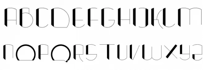 TaoMbao Bold Font Litere mari