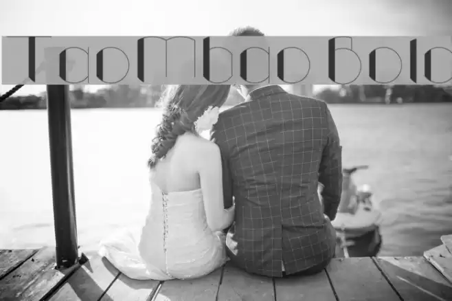 TaoMbao Bold Font examples