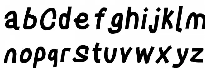Tape Italic Fuentes MINÚSCULAS