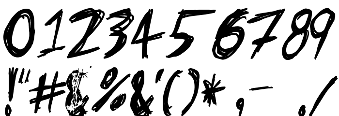 Tape Loop Font OTHER CHARS