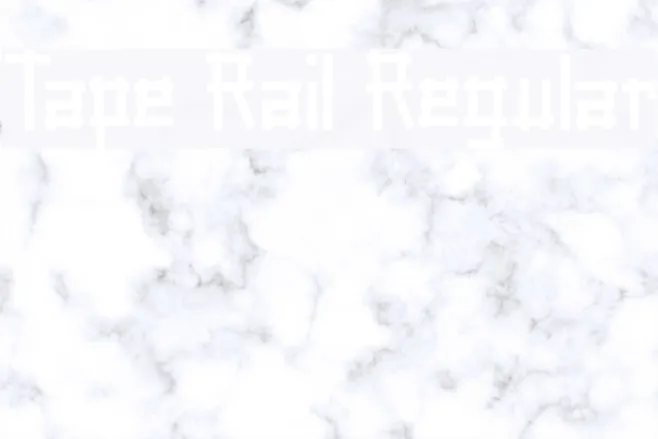 Tape Rail Regular Example 3