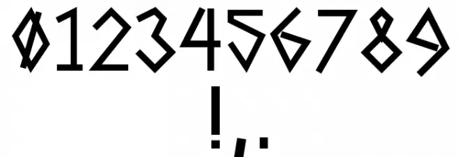 Tape The Font Font OTHER CHARS