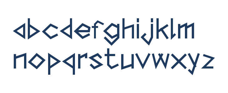 Tape The Font Lowercase