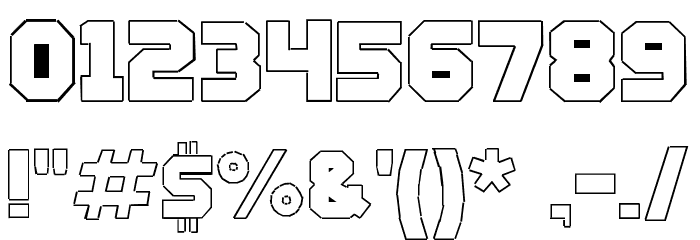 TapeArtFont Font OTHER CHARS