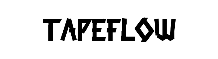 TapeFlow  Frei Schriftart Herunterladen