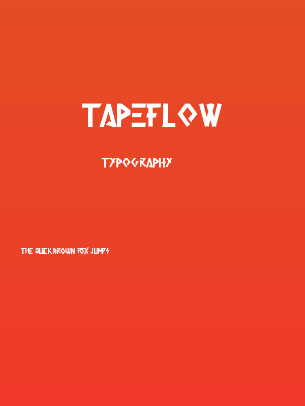TapeFlow Poster