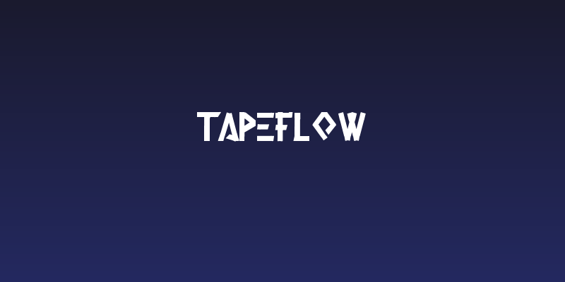 TapeFlow Social Header