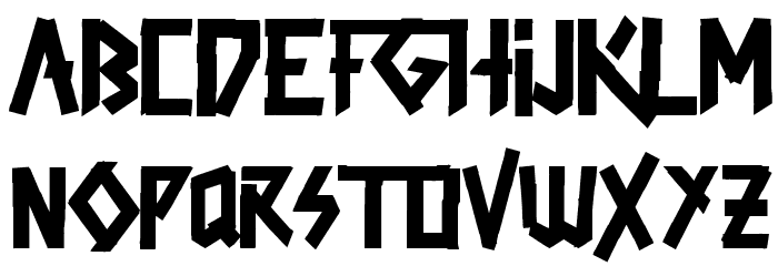 TapeFlow Font LOWERCASE