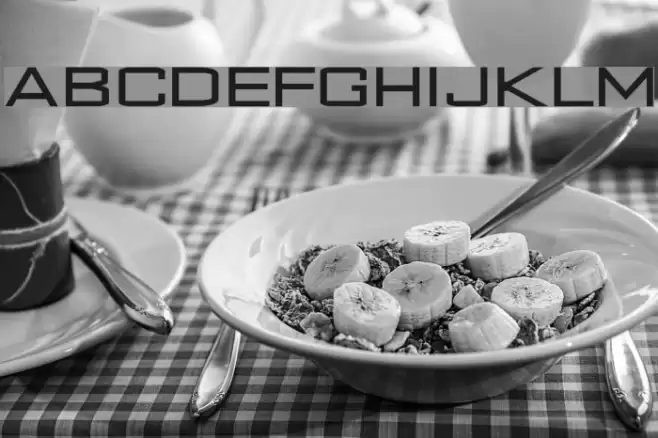 TapeGun Font examples