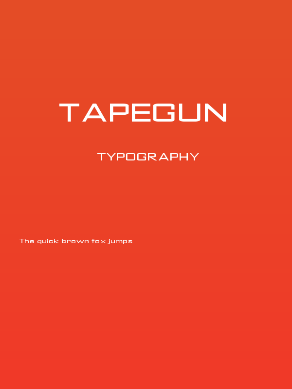 TapeGun Poster