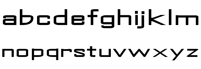 TapeGun Font LOWERCASE