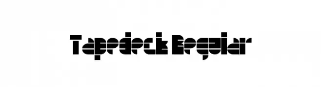 Tapedeck Regular  تنزيل الخطوط