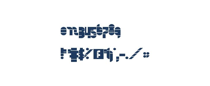 Tapedeck Regular Other Characters