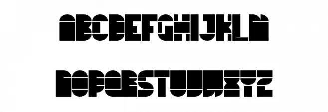 Tapedeck Regular Schriftart Groß