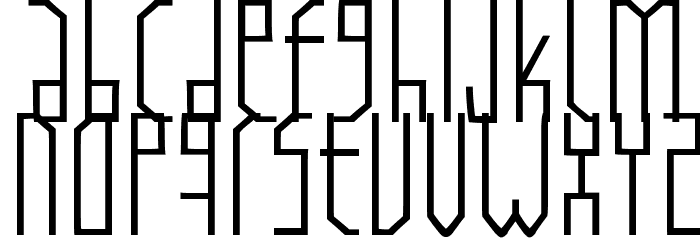 Tapi Font LOWERCASE
