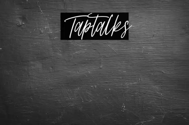 Taptalks 字体 examples