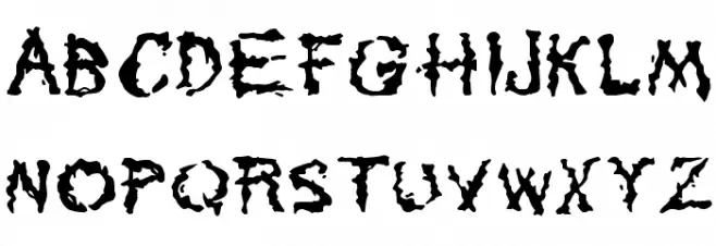 Tar Pits Schriftart Groß