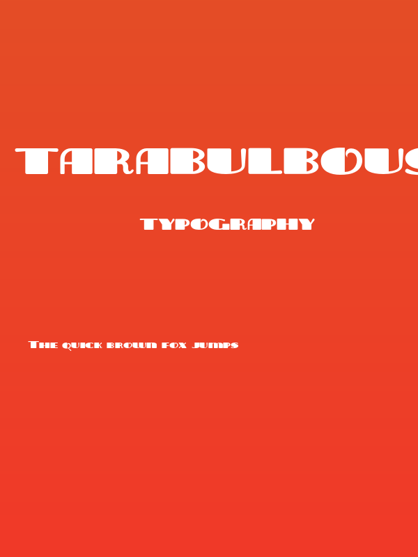 TaraBulbousNF Poster
