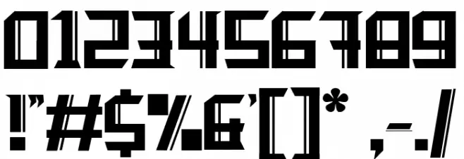 Taraka Font OTHER CHARS