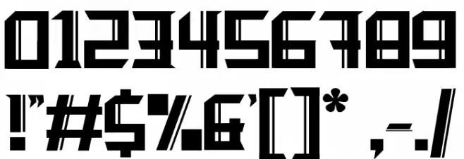 Taraka Font OTHER CHARS