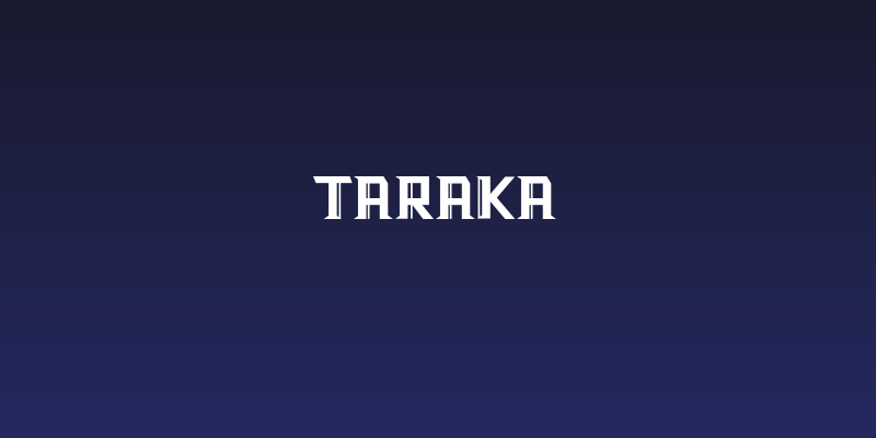Taraka Social Header