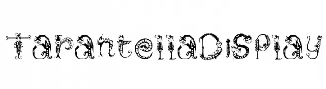 Tarantella Display  Frei Schriftart Herunterladen