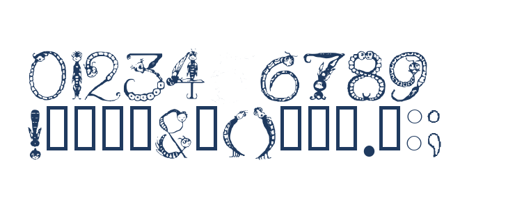 Tarantella Display Other Characters