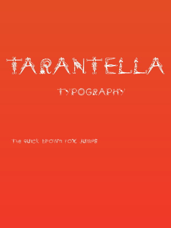 Tarantella Display Poster