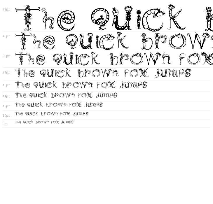 Tarantella Display Waterfall