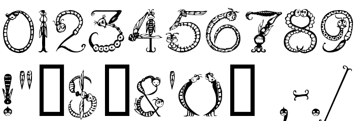 Tarantella MF Font OTHER CHARS
