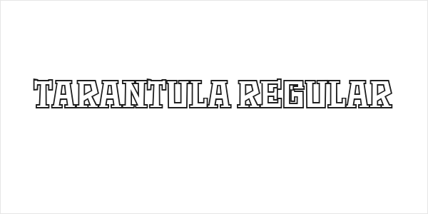 Tarantula Regular Logo