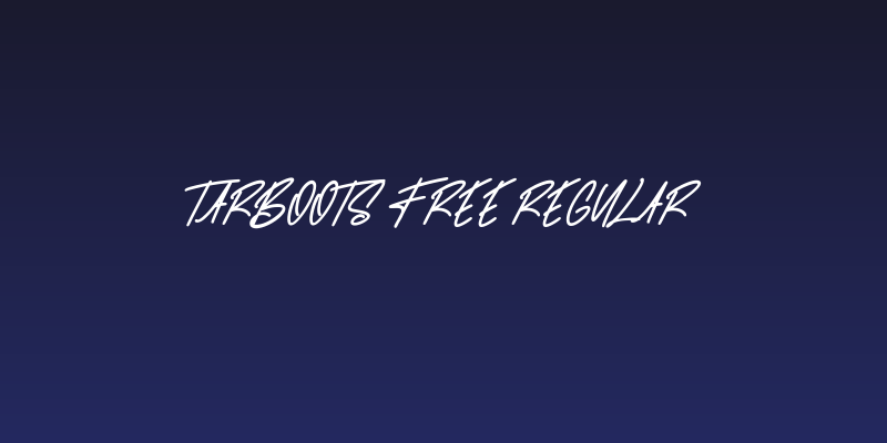 Tarboots Free Regular Social Header