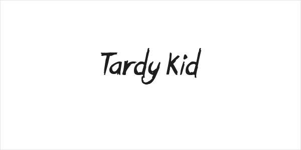 Tardy Kid Logo