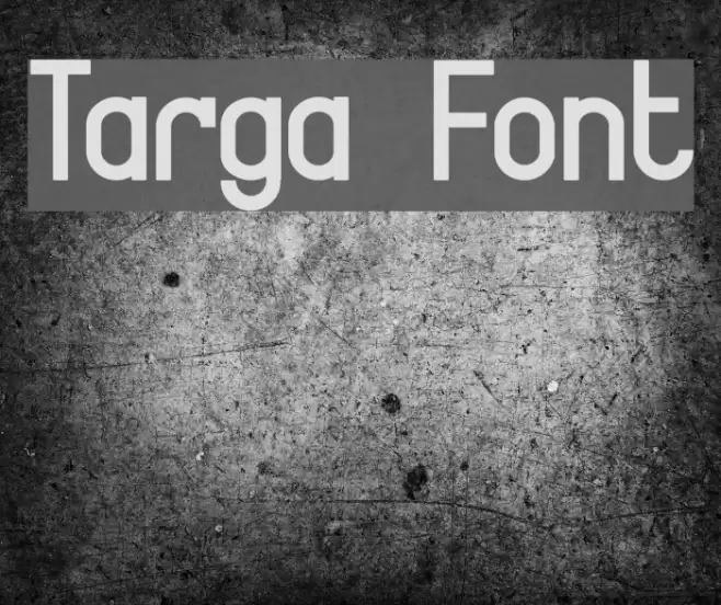 Targa Caratteri examples