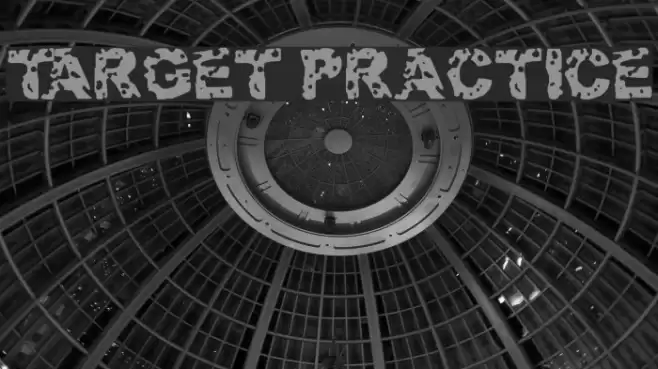 Target Practice Schriftart examples
