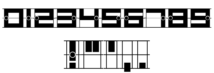 Target Regular Font OTHER CHARS