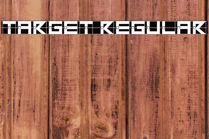 Target Regular Example 1