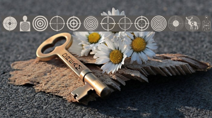 Target Shooting Font examples