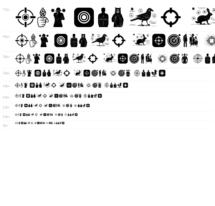 Target Shooting Waterfall
