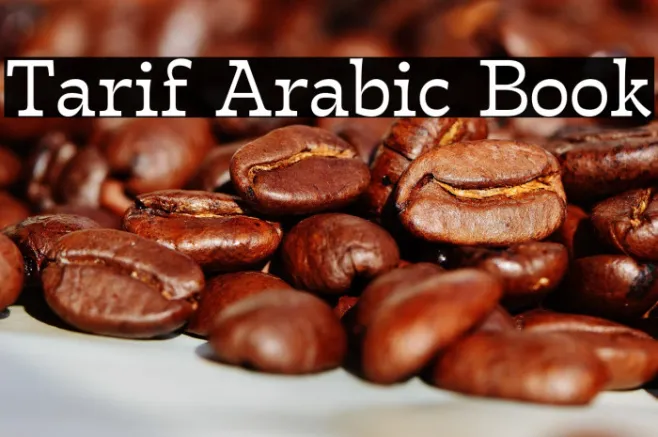Tarif Arabic Book Example 2