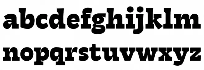 Tarif Arabic Extrabold Schriftart Kleinbuchstaben